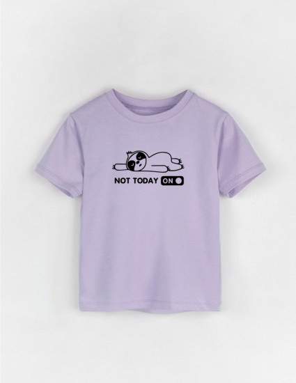 Футболка Овер лавандова Not today  Футболка Овер лавандова Not today