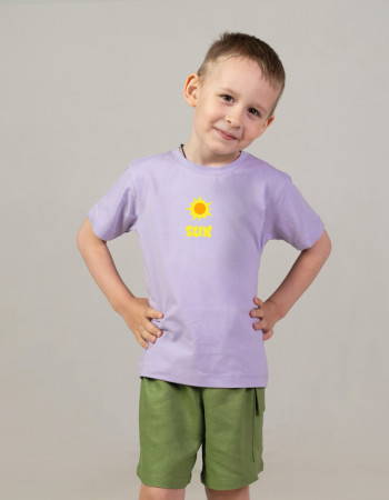 Футболка Овер лавандова Sun Футболка Овер лавандова Sun