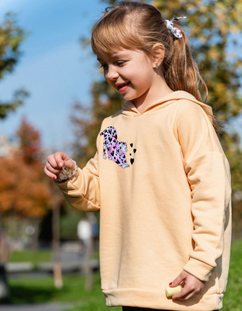 Толстовка Алекс пісочна Lovely cat