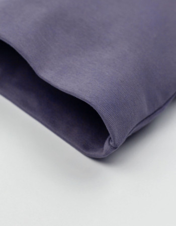 Шапка дитяча фіолетова I LOVE UKRAINE