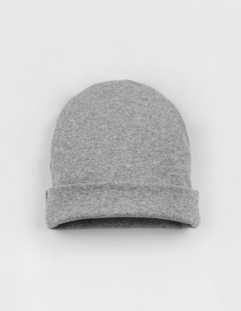 Шапка дитяча сіра I LOVE UKRAINE