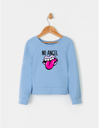 Світшот Стейч блакитний No Angel 