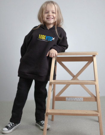 Толстовка Алекс чорна Mriyou 