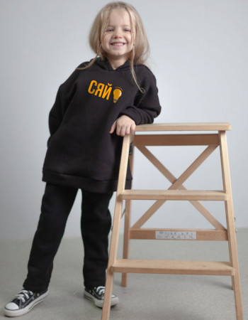 Толстовка Алекс чорна Сяй 