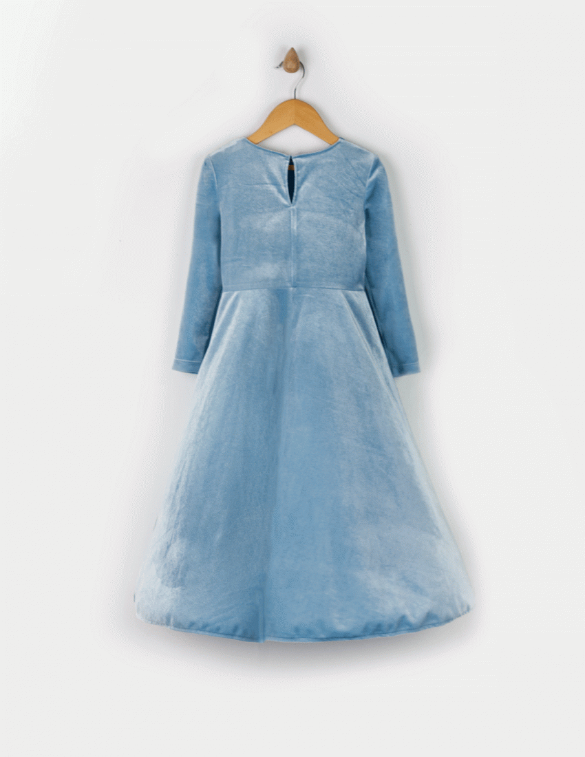 Платье Эльза  голубое