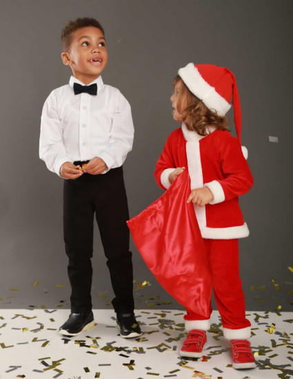 Мішечок для подарунків червоний