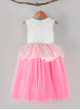 Сукня Шанія біло-рожеве, розмір 80-86