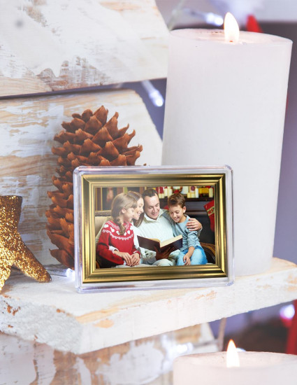 Магніт на холодильник Gold frame Магніт на холодильник Gold frame