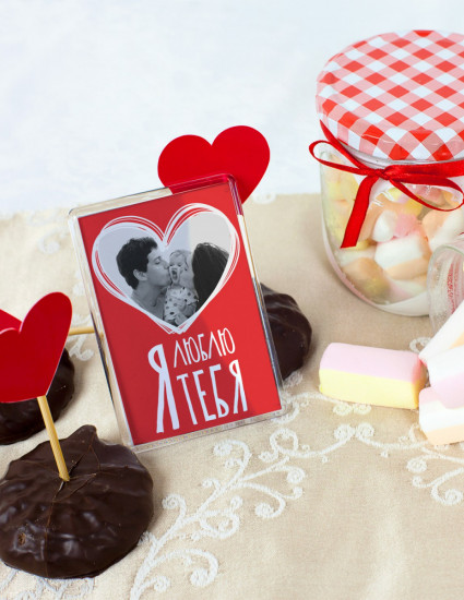 Магніт на холодильник Люблю тебе, heart Магніт на холодильник Люблю тебе, heart
