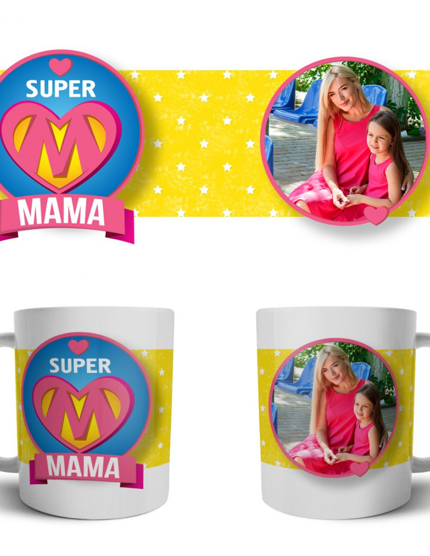 Чашка SUPER Мама