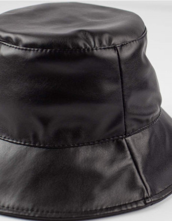 Шкіряна панамка Річ чорна Шкіряна панамка Річ чорна