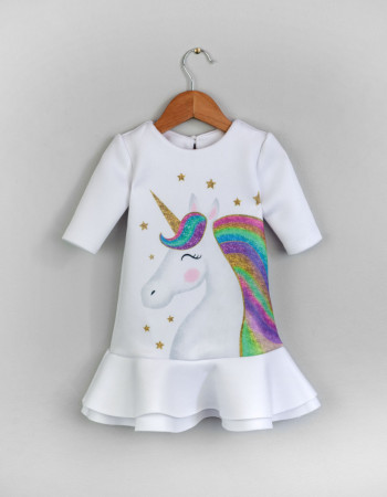 Платье Сакура Magic rainbow unicorn