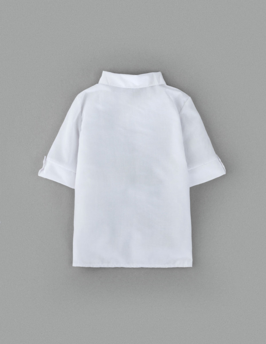 Сорочка з коротким рукавом біла