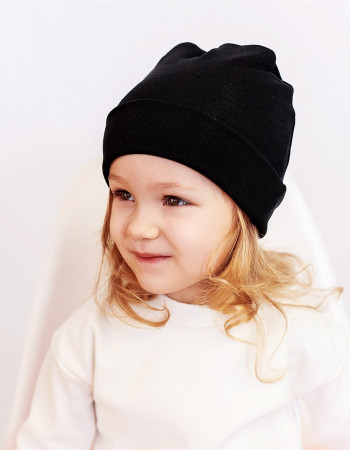 Шапка дитяча чорна Шапка дитяча чорна
