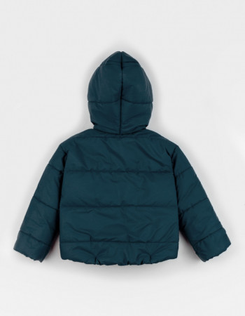 Куртка тепла Аляска темно-бірюзова