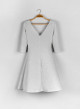 Сукня Альвана жіноче біле з сріблом