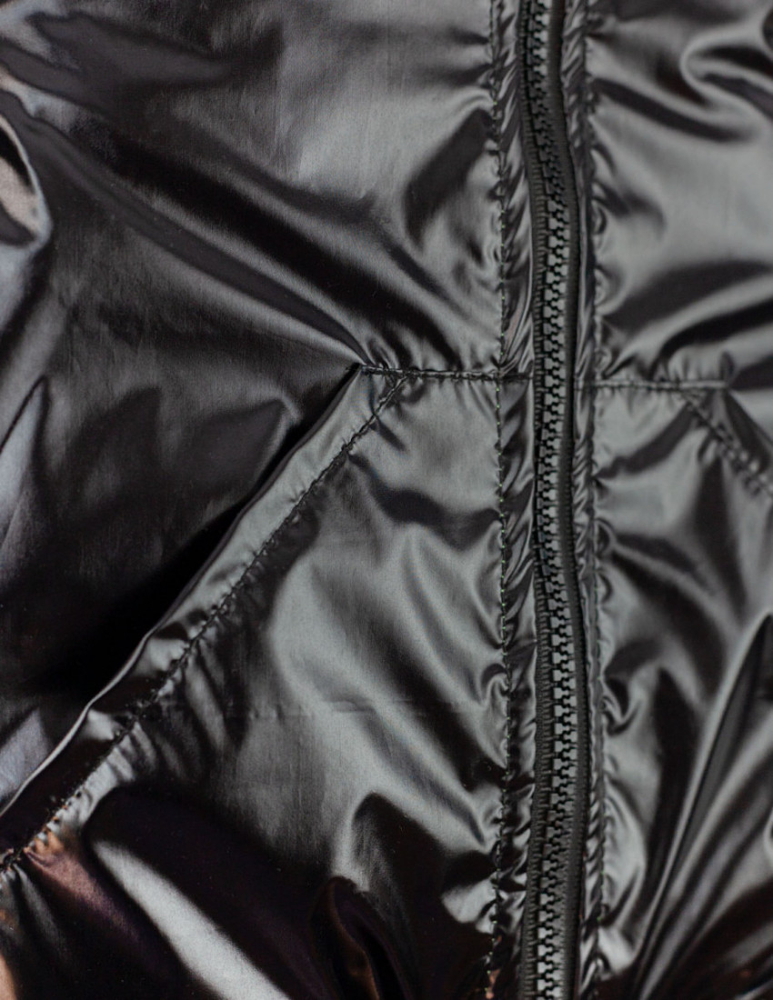 Куртка двухсторонняя Флойд салатовый/чёрный