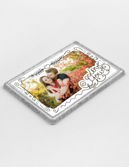 Магніт Голографік Love you Магніт Голографік Love you