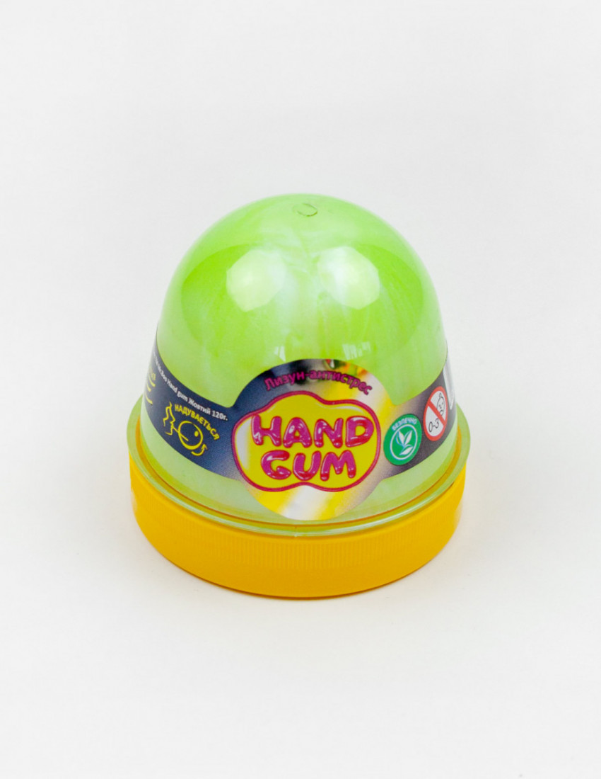 Лизун-антистрес Hand gum перламутровий в асортименті, 120 грам, 1 шт