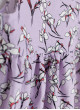 Сукня лляна Астріт лавандова в квіточку