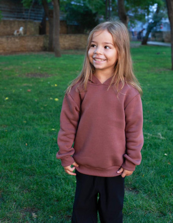 Толстовка Gloster коричнева з начосом Толстовка Gloster коричнева з начосом