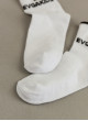 Шкарпетки Evgakids білі з чорним