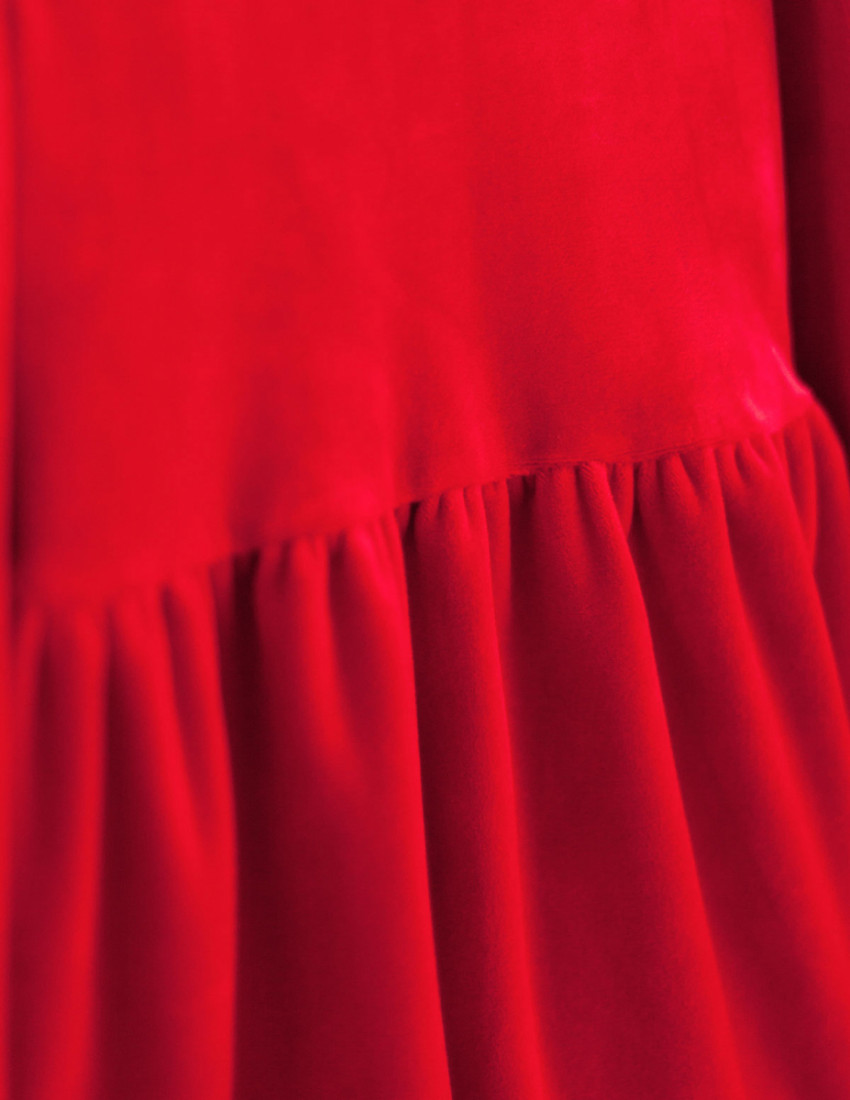 Платье Кристи красное