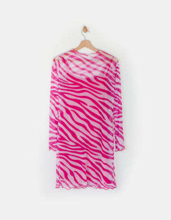 Сукня Бенд жіноча біло-малинова