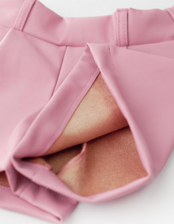 Шорти Моссі на замші рожеві