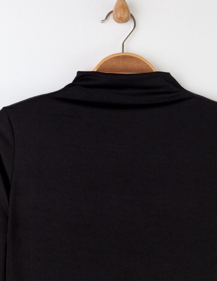 Лонгслів Тріс жіночий чорний