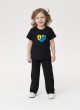 Футболка Овер чорна Ukraine heart