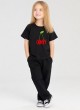 Футболка Овер чорна Cherry