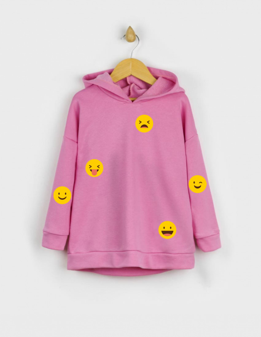 Толстовка Алекс рожева Emoji