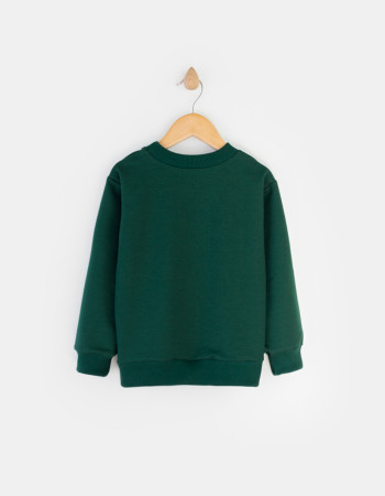 Світшот Джоуї темно-зелений Вітаннячко