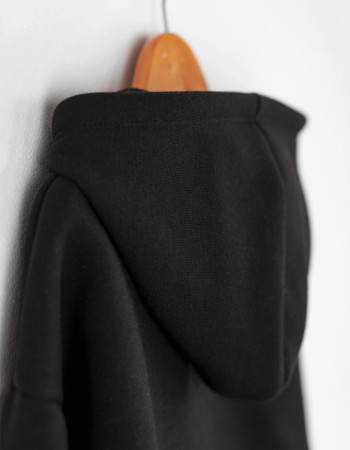 Толстовка Алекс чорна ДракоНяшка Толстовка Алекс чорна ДракоНяшка