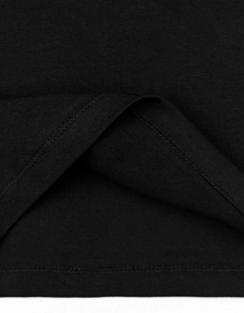 Футболка Овер чорна Holly&Jolly