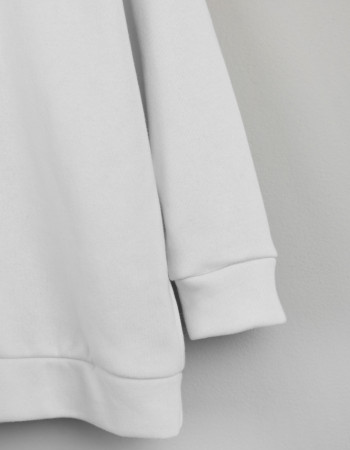 Толстовка Алекс біла з начосом Весняна  