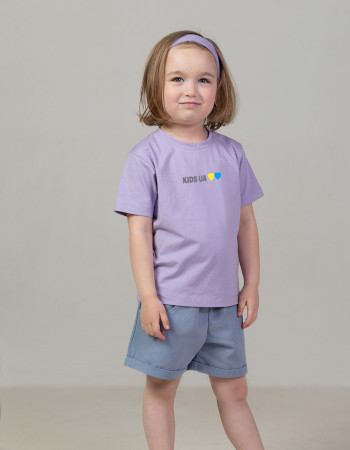 Футболка Овер лавандова Kids UA