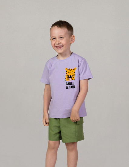 Футболка Овер лавандова Chill&Fun Футболка Овер лавандова Chill&Fun