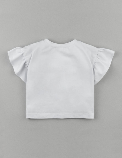 Футболка Фоксі біла Catppuccino Футболка Фоксі біла Catppuccino