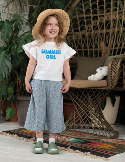 Футболка Фоксі біла Summer girl  Футболка Фоксі біла Summer girl