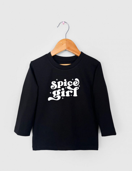 Лонгслив Лінк чорний Spice girl