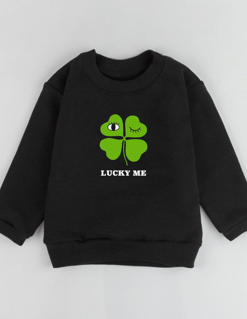 Джемпер Шелдон чорний з начосом Lucky