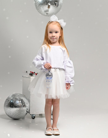 Спідниця Лейді молочна