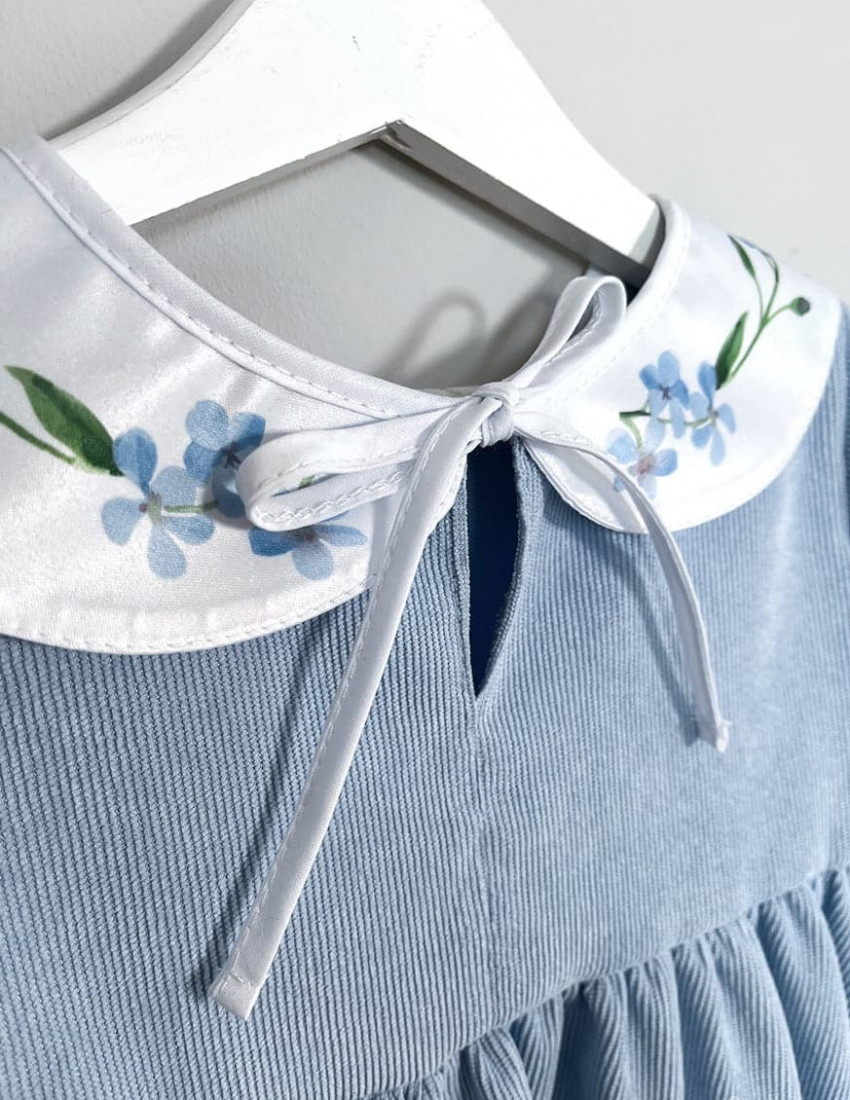 Сукня Квітана світло-блакитна