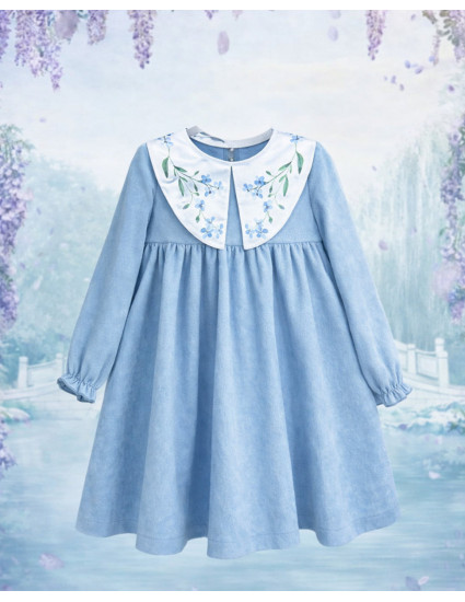 Сукня Квітана світло-блакитна