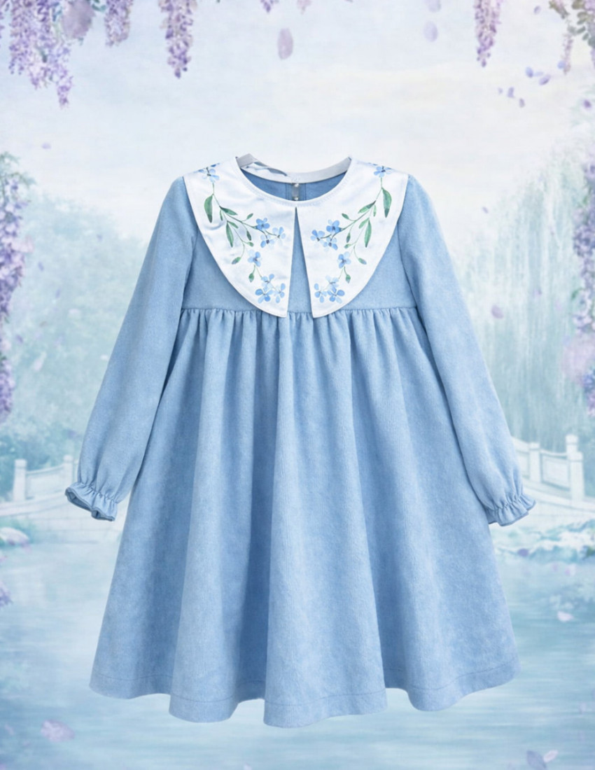 Сукня Квітана світло-блакитна