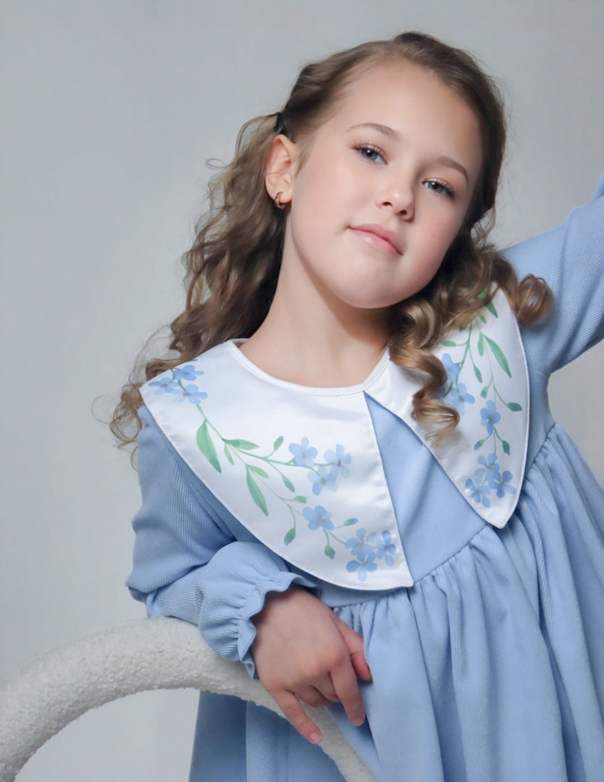 Сукня Квітана світло-блакитна