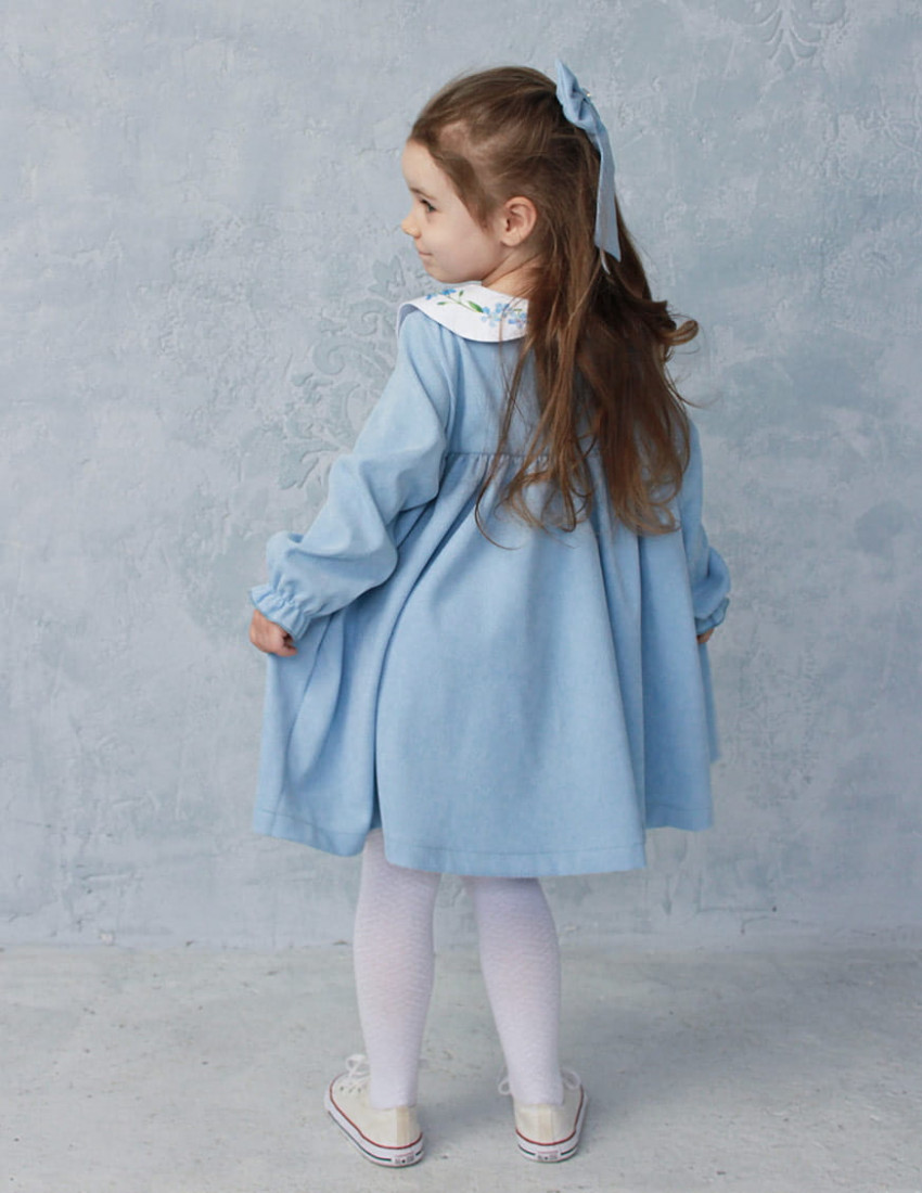 Сукня Квітана світло-блакитна