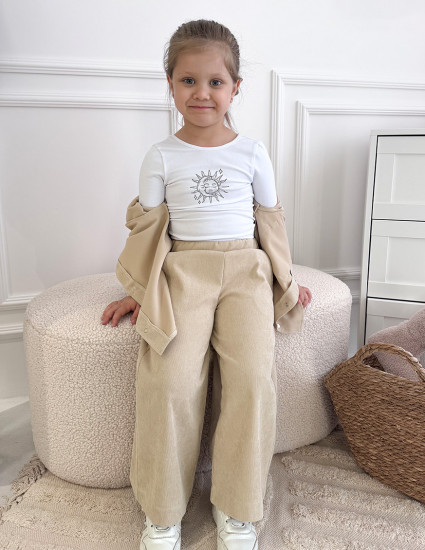 Лонгслів Герда білий Sun & moon Лонгслів Герда білий Sun & moon